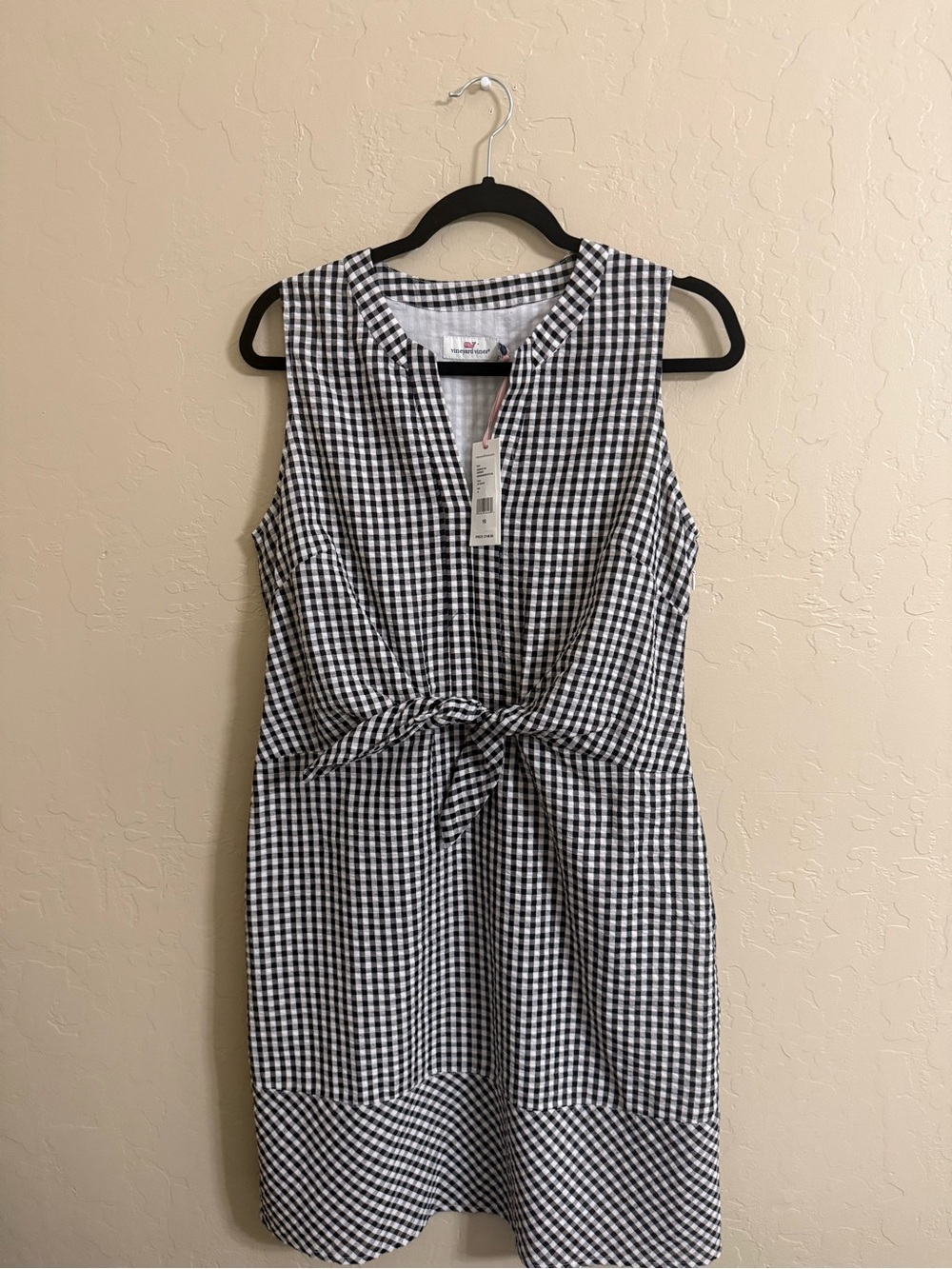 Vineyard vines  Gingham Seersucker Dress NWT size 10